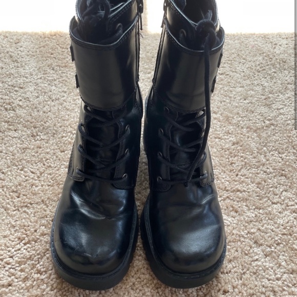 Mudd Y2K vintage combat boots 😎 - Picture 2 of 8
